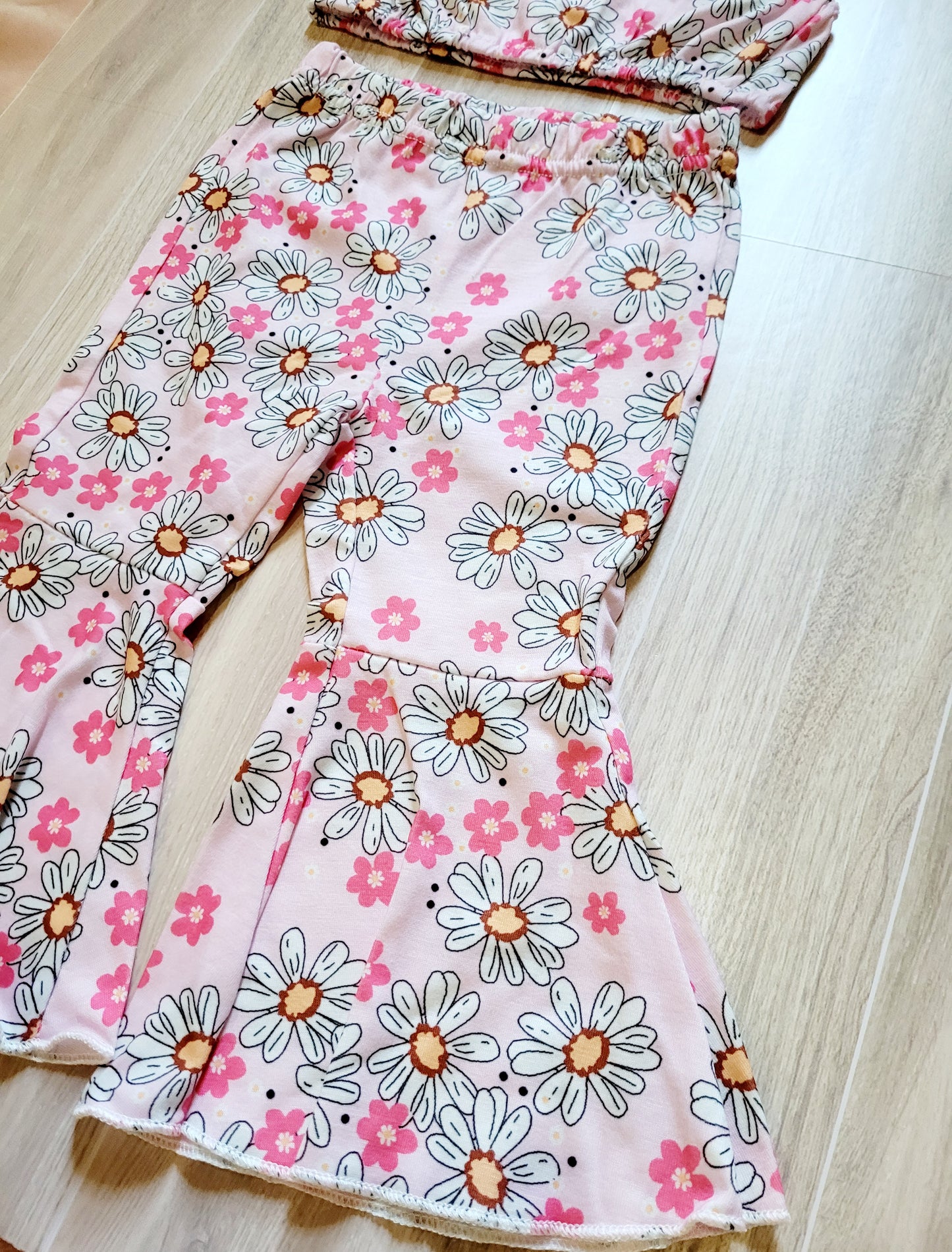 Pink Daisy Cowgirl 2-piece Outfit