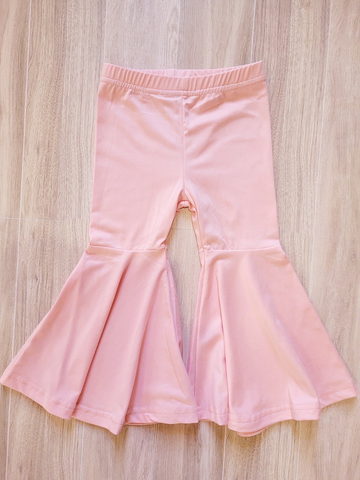 Light Pink Skinny flare pants