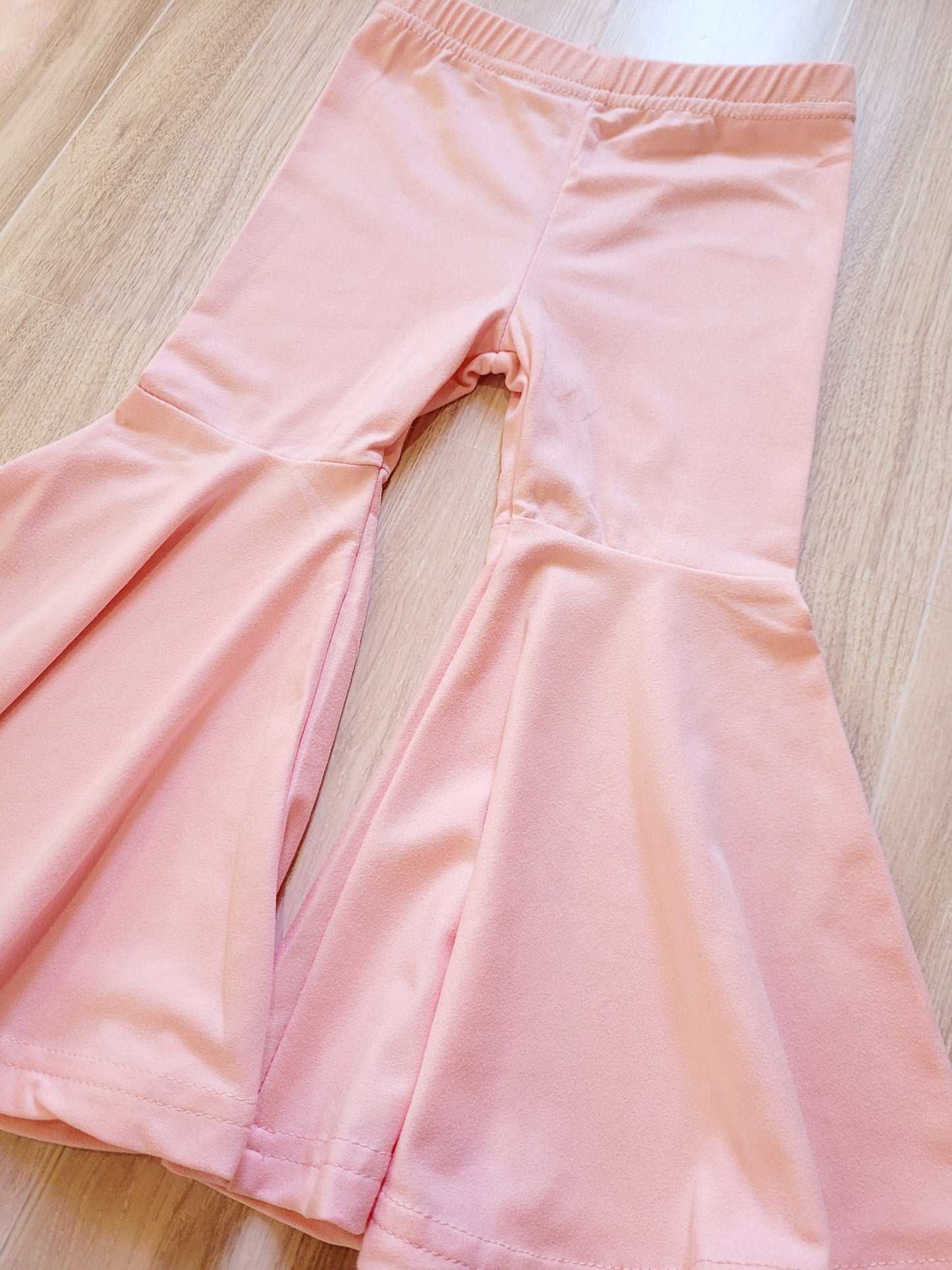 Light Pink Skinny flare pants