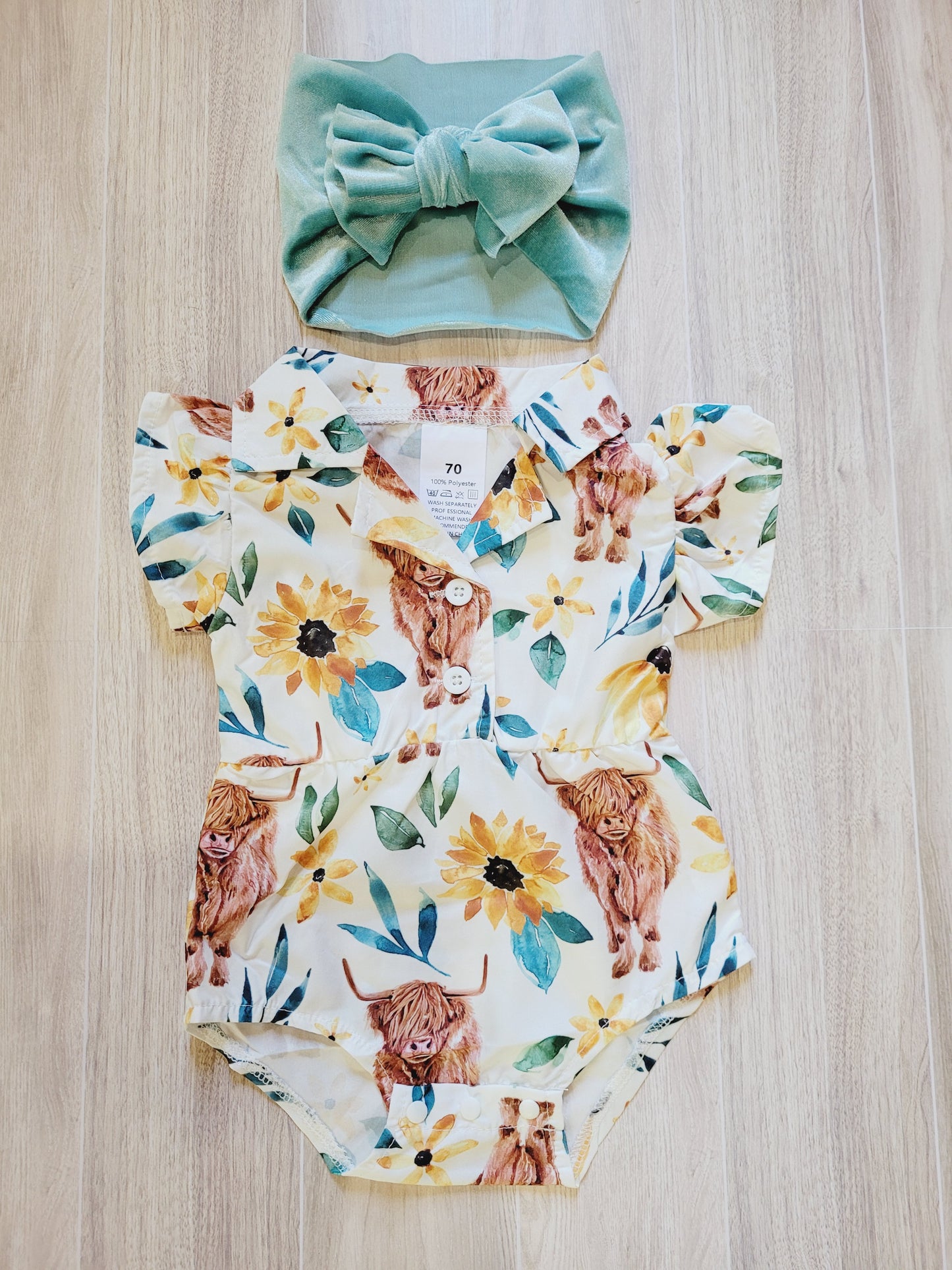 Highlander Sunflower one piece Country style jumper