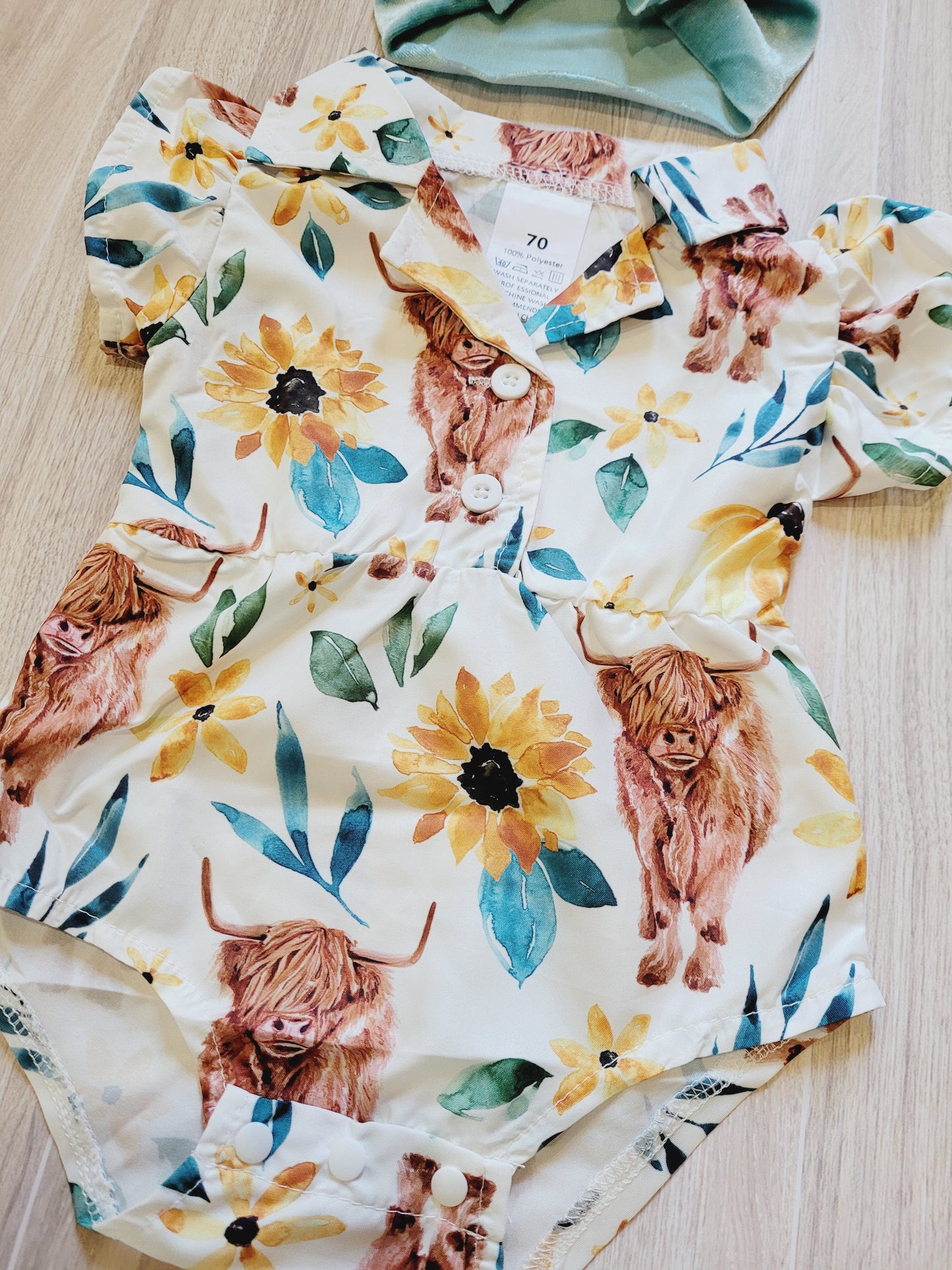 Highlander Sunflower one piece Country style jumper