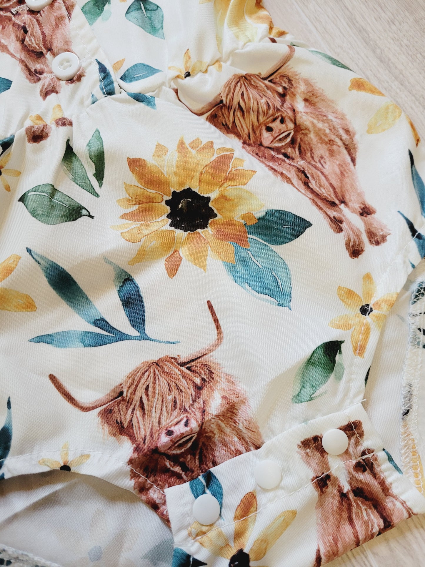 Highlander Sunflower one piece Country style jumper