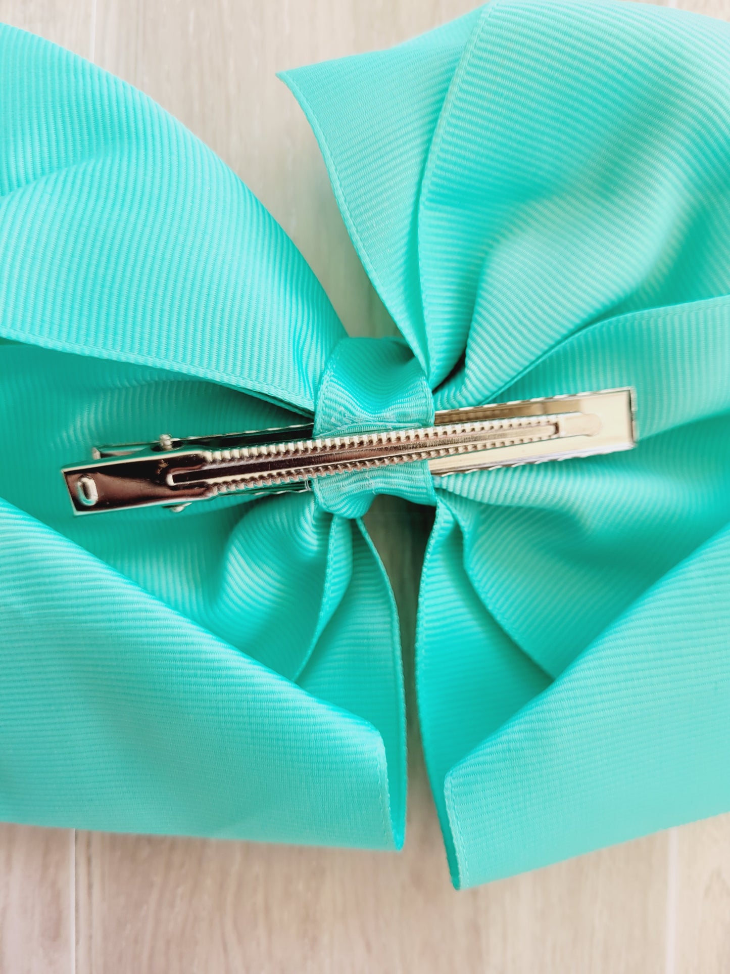 Teal Big Bow