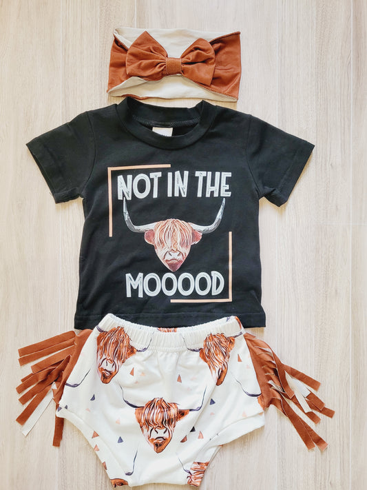 Not in the Mood Western Fringe 3peice set