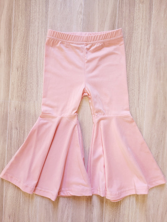 Light Pink Skinny flare pants