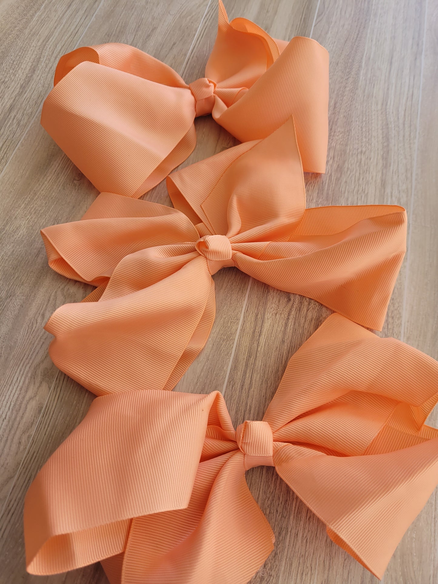 Peach Big Bow