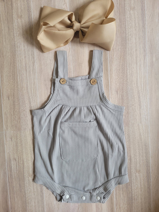 Grey Romper