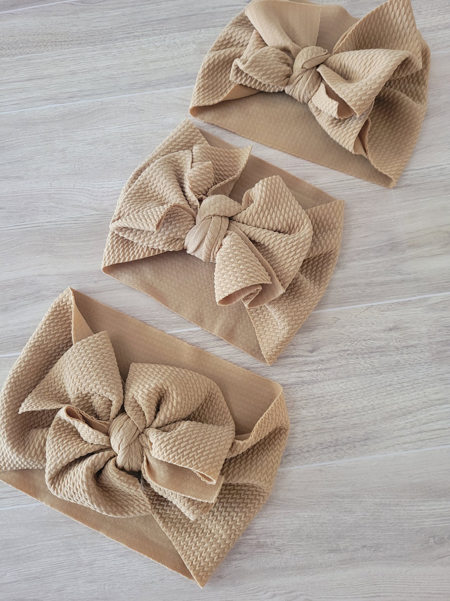 Boho Baby Headband Western Khaki