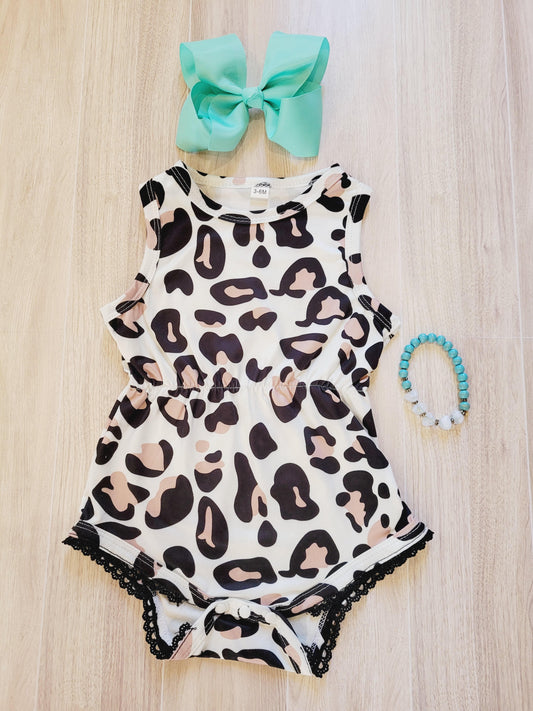 Large print Leopard Jumper